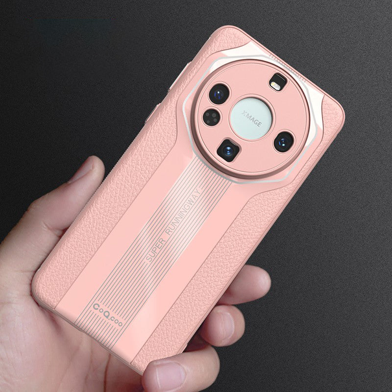 Q.COO Super Running Series 2 for Huawei Mate 60 Slim Case PU Covered TPU+Acrylic Phone Shell Q.COO Super Running Series 2 for Huawei Mate 60 Slim Case PU Covered TPU+Acrylic Phone Shell